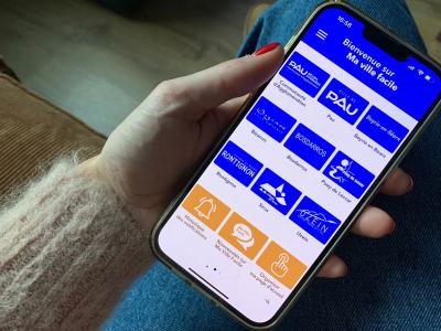 Application Ma Ville Facile depuis un mobile